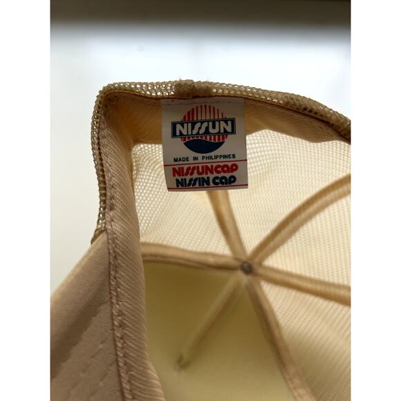 Vintage Nissun Cap Hawaii Snapback Trucker Hat Mesh Back Beach Summer Palm Trees - Picture 5 of 5